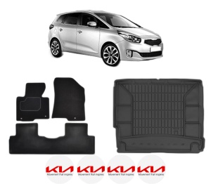 Set Covorase Presuri Auto Si Tavita Portbagaj KIA CARENS IV din 2013-2016 KIA - Img 2