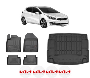 Set Covorase Presuri Auto Si Tavita Portbagaj KIA CEED (CD) din 2018-2024 KIA - Img 2