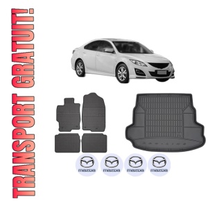 Set Covorase Presuri Auto Si Tavita Portbagaj MAZDA 6 Hatchback (GH) din 2007-2013 MAZDA