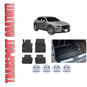 Set Covorase Presuri Auto Si Tavita Portbagaj MAZDA CX-30 (DM) din 2019-2021 MAZDA