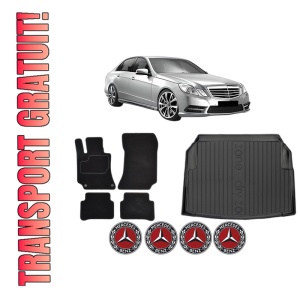 Set Covorase Presuri Auto Si Tavita Portbagaj MERCEDES-BENZ E-CLASS (W212) din 2009-2016 MERCEDES-BENZ