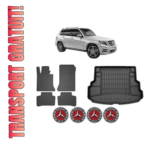 Set Covorase Presuri Auto Si Tavita Portbagaj MERCEDES-BENZ GLK-CLASS (X204) din 2008-2015 MERCEDES-BENZ