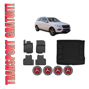 Set Covorase Presuri Auto Si Tavita Portbagaj MERCEDES-BENZ M-CLASS (W166) din 2011-2015 MERCEDES-BENZ