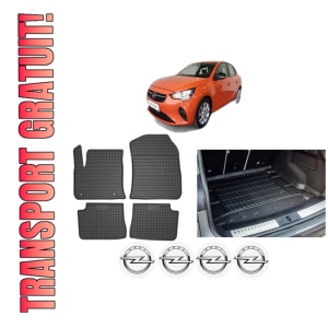 Set Covorase Presuri Auto Si Tavita Portbagaj OPEL CORSA F (P2JO) din 2019-2023 OPEL