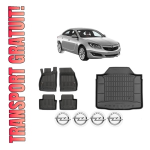 Set Covorase Presuri Auto Si Tavita Portbagaj OPEL INSIGNIA A (G09) din 2008-2017 OPEL