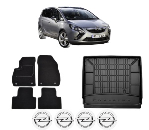 Set Covorase Presuri Auto Si Tavita Portbagaj OPEL ZAFIRA TOURER C (P12) din 2011-2019 OPEL - Img 2