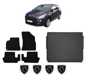 Set Covorase Presuri Auto Si Tavita Portbagaj PEUGEOT 3008 I MPV (0U_) din 2009-2016 PEUGEOT - Img 2