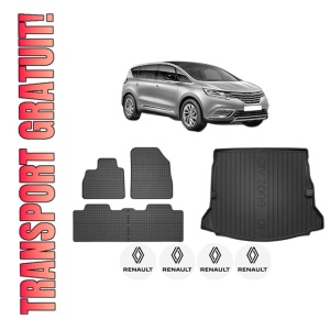 Set Covorase Presuri Auto Si Tavita Portbagaj RENAULT ESPACE V (JR_) din 2015-2023 RENAULT