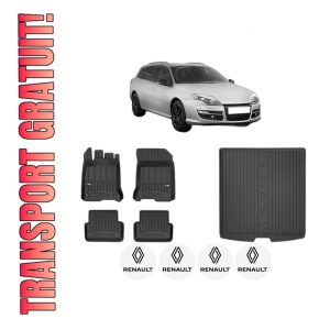 Set Covorase Presuri Auto Si Tavita Portbagaj RENAULT LAGUNA III Grandtour (KT0/1) din 2007-2015 RENAULT