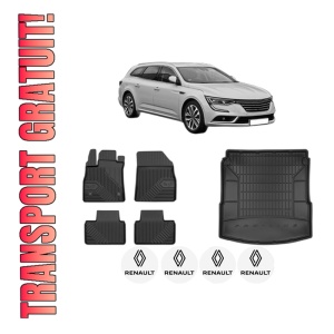 Set Covorase Presuri Auto Si Tavita Portbagaj RENAULT TALISMAN Grandtour (KP_) din 2016-2022 RENAULT