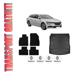 Set Covorase Presuri Auto Si Tavita Portbagaj RENAULT TALISMAN Grandtour (KP_) din 2016-2022 RENAULT