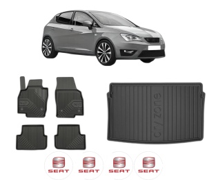 Set Covorase Presuri Auto Si Tavita Portbagaj SEAT IBIZA V (KJ1, KJG) din 2017-2020 SEAT - Img 2