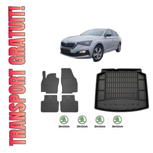 Set Covorase Presuri Auto Si Tavita Portbagaj SKODA SCALA (NW1) din 2019-2020 SKODA