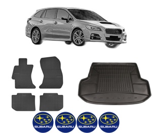 Set Covorase Presuri Auto Si Tavita Portbagaj SUBARU LEVORG din 2015-2019 SUBARU - Img 2