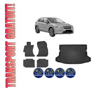 Set Covorase Presuri Auto Si Tavita Portbagaj SUBARU XV (_GP_) din 2012-2017 SUBARU