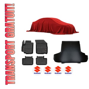 Set Covorase Presuri Auto Si Tavita Portbagaj SUZUKI SX4 (EY, GY) din 2006-2015 SUZUKI