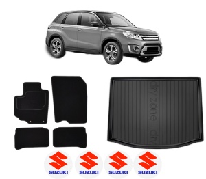 Set Covorase Presuri Auto Si Tavita Portbagaj SUZUKI VITARA (LY) din 2015-2016 SUZUKI - Img 2