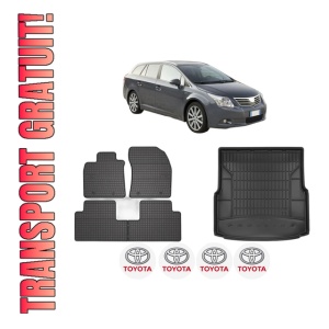 Set Covorase Presuri Auto Si Tavita Portbagaj TOYOTA AVENSIS Estate (_T27_) din 2008-2018 TOYOTA