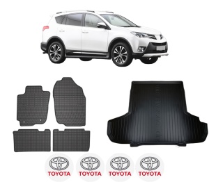 Set Covorase Presuri Auto Si Tavita Portbagaj TOYOTA RAV 4 IV VAN (_A4_) din 2012-2018 TOYOTA - Img 2