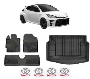 Set Covorase Presuri Auto Si Tavita Portbagaj TOYOTA YARIS (_P21_, _PA1_, _PH1_) din 2020-2024 TOYOTA - Img 2