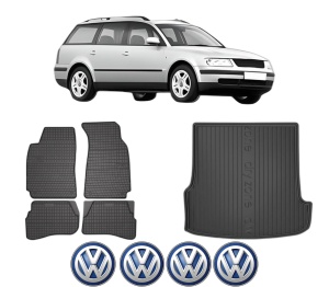 Set Covorase Presuri Auto Si Tavita Portbagaj Volkswagen PASSAT B5 Variant (3B5) din 1997-2000 Volkswagen - Img 2