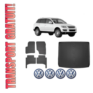Set Covorase Presuri Auto Si Tavita Portbagaj Volkswagen TOUAREG (7LA, 7L6, 7L7) din 2002-2010 Volkswagen
