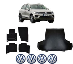 Set Covorase Presuri Auto Si Tavita Portbagaj Volkswagen TOUAREG (7P5, 7P6) din 2010-2018 Volkswagen - Img 2