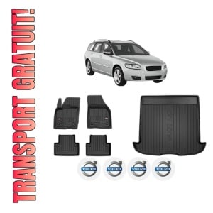 Set Covorase Presuri Auto Si Tavita Portbagaj VOLVO V50 (545) din 2003-2012 VOLVO