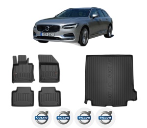 Set Covorase Presuri Auto Si Tavita Portbagaj VOLVO V90 II Estate (235) din 2016-2023 VOLVO - Img 2