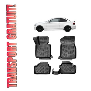 Set covorase presuri BMW Seria 1 E82 din 2004-2011, auto, din cauciuc thermoplastic