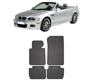Set covorase presuri BMW Seria 3 Compact (E46) din 2001-2005, auto, din cauciuc thermoplastic, BMW Seria - Img 2