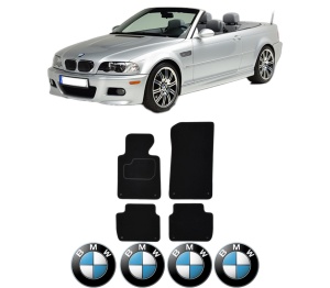 Set Covorase Presuri BMW Seria 3 Compact (E46) din 2001-2005, Auto, Material Textil Mocheta, BMW - Img 2