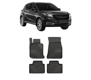 Set covorase presuri BMW Seria 3 din 1997-2022, auto, din cauciuc thermoplastic, BMW Seria - Img 2
