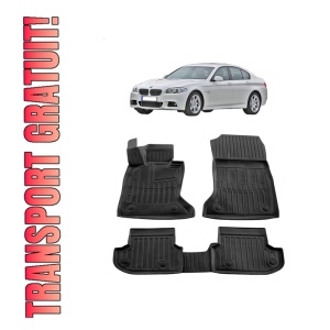 Set covorase presuri BMW Seria 5 F10 din 2013-2016, auto, din cauciuc thermoplastic