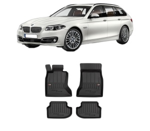 Set covorase presuri BMW Seria 5 Touring (F11) din 2009-2017, auto, din cauciuc thermoplastic, BMW Seria - Img 2