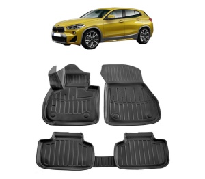 Set covorase presuri BMW Seria X2 F39 din 2017, auto, din cauciuc thermoplastic - Img 2