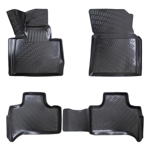 Set covorase presuri BMW Seria X5 E53 din 1999-2006, auto, din cauciuc thermoplastic - Img 3