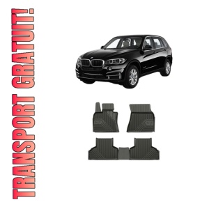 Set covorase presuri BMW Seria X5 (F15, F85) din 2013-2018, auto, din cauciuc thermoplastic, BMW Seria