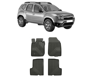 Set covorase presuri DACIA DUSTER (HS_) din 2010-2018, auto, din cauciuc thermoplastic, DACIA - Img 2