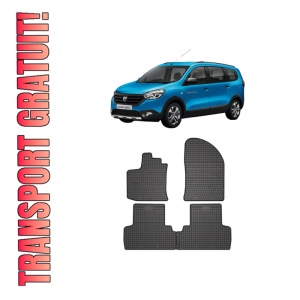 Set covorase presuri DACIA LODGY (JS_) din 2012-2019, auto, din cauciuc thermoplastic, DACIA