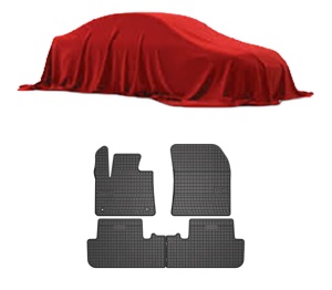 Set covorase presuri DS DS7 CROSSBACK din 2017, auto, din cauciuc thermoplastic, DS - Img 2