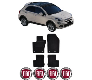 Set Covorase Presuri FIAT 500X (334_) din 2014-2020, Auto, Material Textil Mocheta, FIAT - Img 2