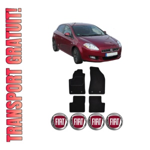 Set Covorase Presuri FIAT BRAVO II (198_) din 2006-2014, Auto, Material Textil Mocheta, FIAT