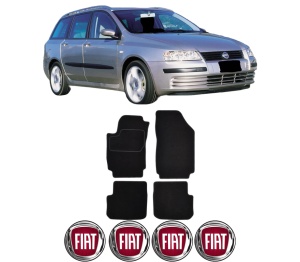 Set Covorase Presuri FIAT STILO (192_) din 2001-2007, Auto, Material Textil Mocheta, FIAT - Img 2