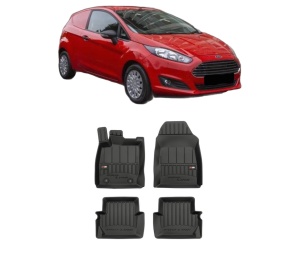 Set covorase presuri FORD FIESTA VII Van din 2018-2020, auto, din cauciuc thermoplastic, FORD - Img 2