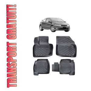 Set covorase presuri HONDA CIVIC HB VIII din 2005-2011, auto, din cauciuc thermoplastic