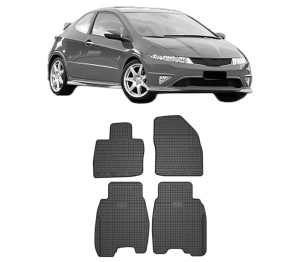 Set covorase presuri HONDA CIVIC VIII Hatchback (FN, FK) din 2005-2012, auto, din cauciuc thermoplastic, HONDA - Img 2