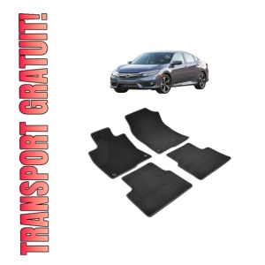 Set covorase presuri HONDA CIVIC X FIVE DOORS din 2016, auto, din cauciuc thermoplastic - Img 8