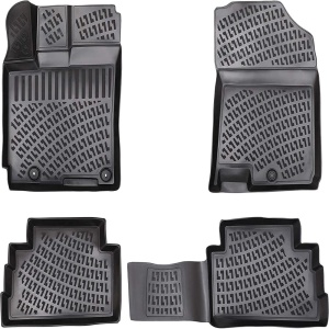 Set covorase presuri HYUNDAI KONA din 2017-2023, auto, din cauciuc thermoplastic - Img 3