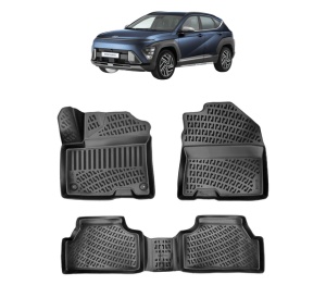 Set covorase presuri HYUNDAI KONA ELECTRIC din 2019-2023, auto, din cauciuc thermoplastic - Img 2